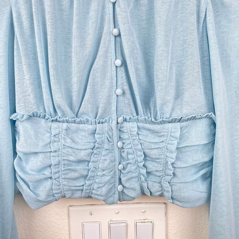 NWT Anthropologie Womens Top‎ Sz S Romantic Victorian Fairy Delicate Feminine - Picture 5 of 9